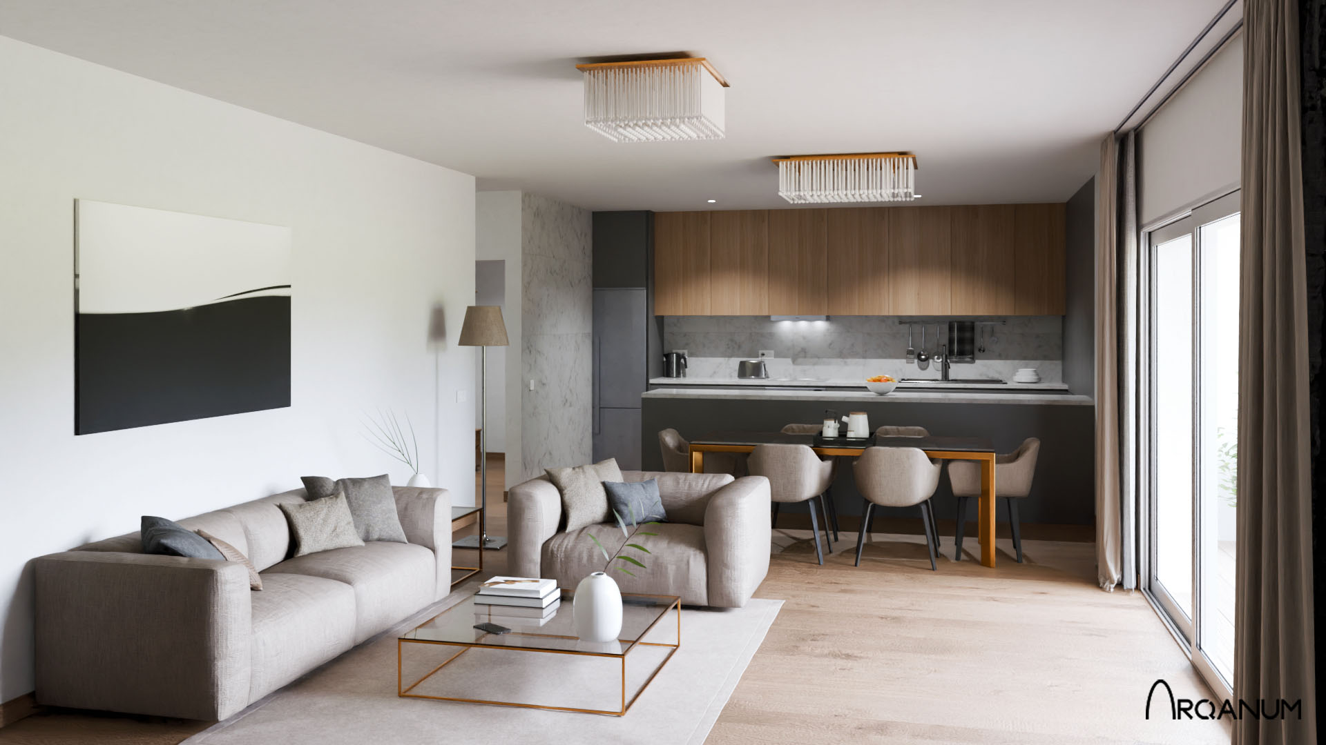 Viviendas en Córdoba, salón